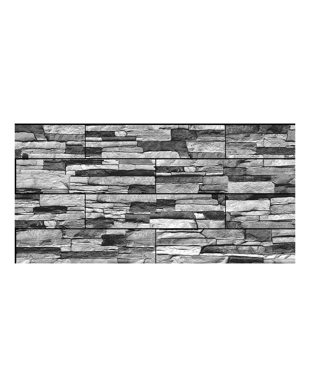 3D Kırık Taş Görünümlü Panel | KT-214 | 50x100 cm
