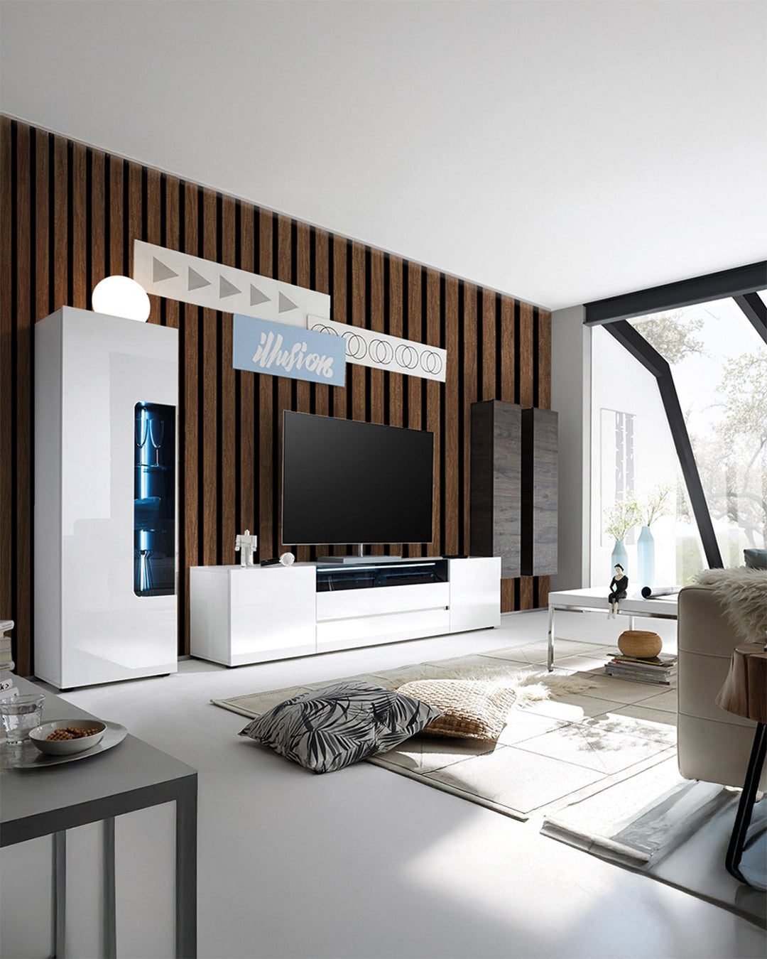 3D Akustik Strafor Paneller | AL-103 | 25x270 cm
